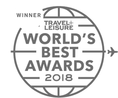 Winner Travel + Leisure World's Best Awards 2018